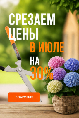 Акции в ИЮЛЕ в садовых центрах «Зеленая Фазенда»