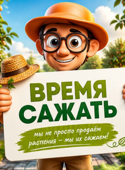 Посадка растений